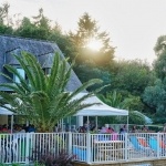 Terrasse du camping - Camping Bretagne Nord