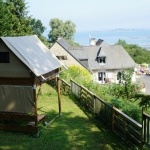Tente Bivouac vue mer - Camping Côtes d'Armor GR34