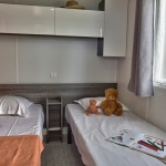 Chambre enfants - Location mobil-home  Privilège 2 Chambres - Camping Paimpol