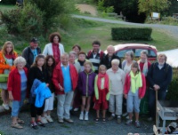 Petit groupe pour la balade nocturne du Mardi