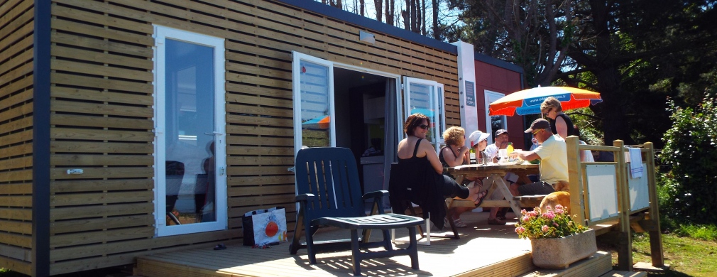 La vue sur mer <span>depuis notre Camping en Bretagne Nord</span>