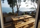 Terrasse mobil-home ensoleillée